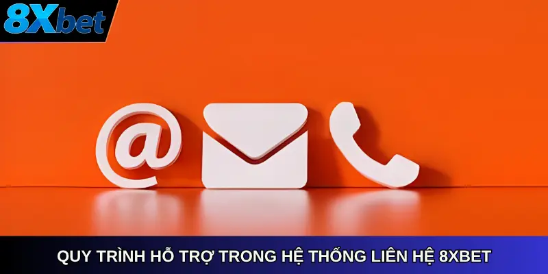 Quy trình hỗ trợ trong hệ thống liên hệ 8xbet